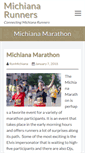 Mobile Screenshot of michianarunners.org